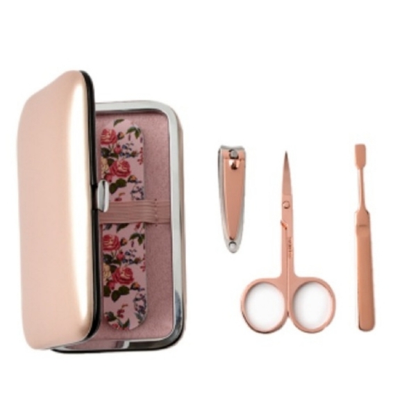 Manicure Purse Set- Rose Gold & Gingerbread - Picture 2 of 4